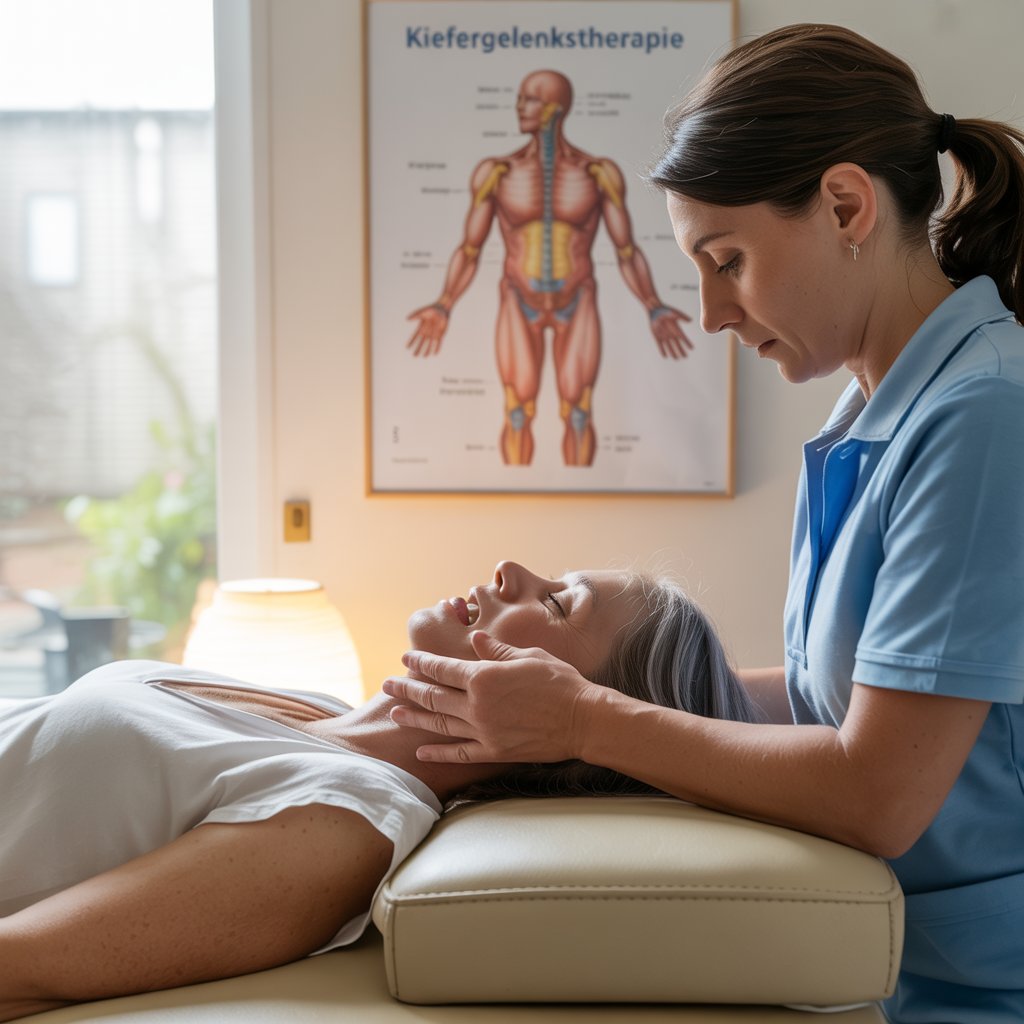 a photograph of a physiotherapist gently jxPtwN3rS2