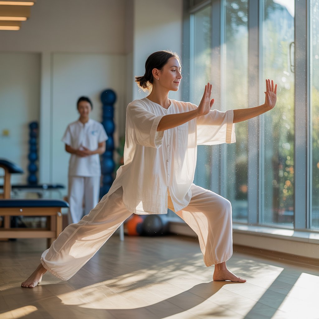 a photograph of a serene woman performin 1nGuYfmESQWjp33H p sYQ JvUpePizRaealT2Y 4cklQ